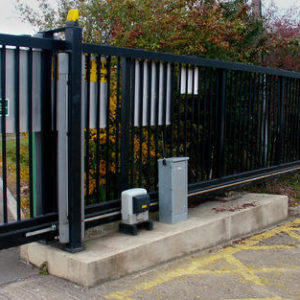 motorized sliding gate